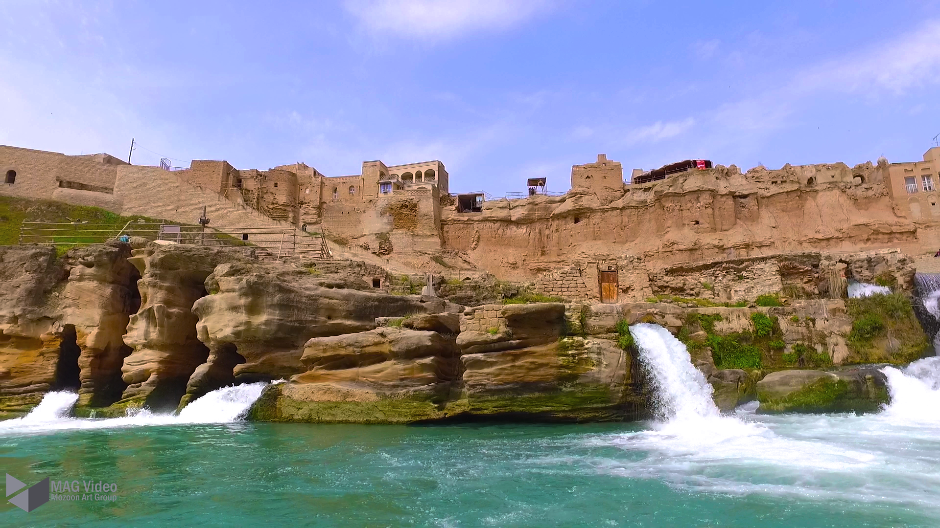 بخشی از آبریز آسیاب های آبی شوشتر. عکاس: کورش موزونی  
